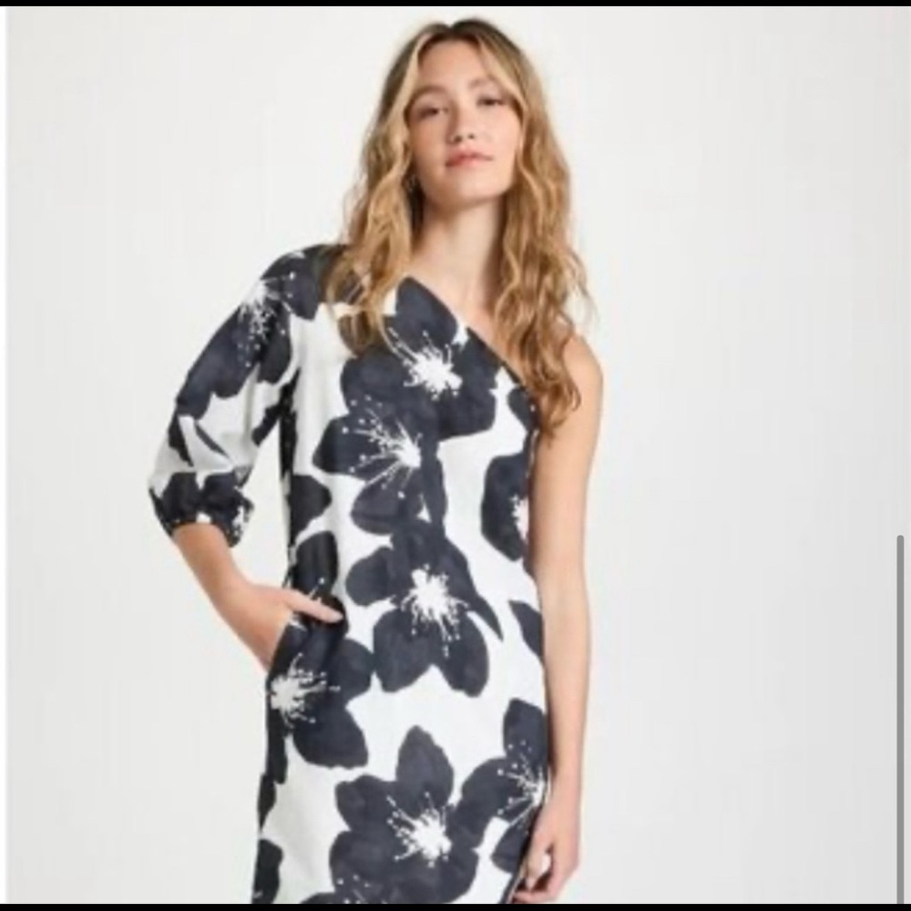 Something Navy Off the Shoulder Maxi dress